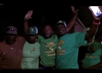 WATCH: Trevor Walker celebrates with supporters in Barbuda