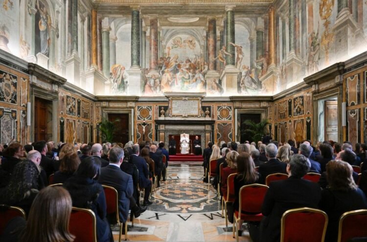 Pope to EU lawmakers: Seek unity, not conflict that leads to destruction