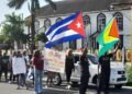 Guyanese hold ‘Thank You Walk’ for Cuban Medical Brigade