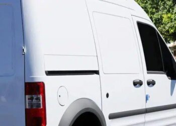 Nine-year-old boy locked in a van