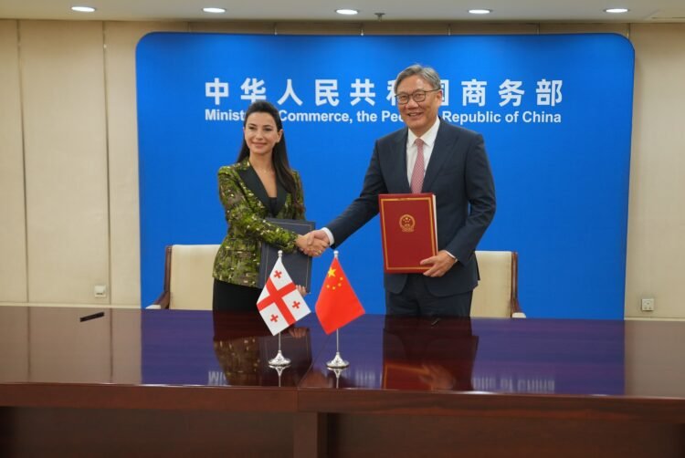 GD Economy Minister Kvrivishvili Visits China, Signs Amendments to Free Trade Agreement – Civil Georgia