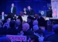 Trump was evacuated due to a threat during a dinner with journalists