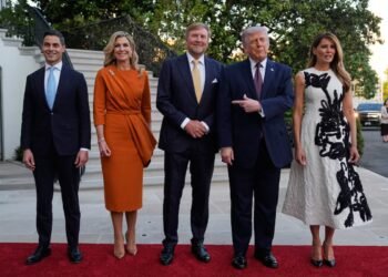 Máxima and Guillermo Alejandro spend the night in the Trump White House and spark a controversy in the Netherlands