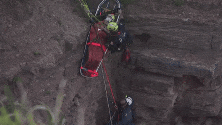 Boy rescued from cliff at Turimetta Beach Headland, Warriewood