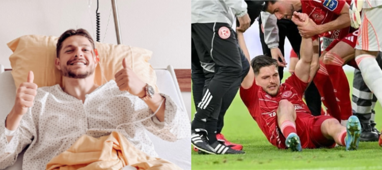 Muslija undergoes successful surgery, his club wishes him a speedy recovery