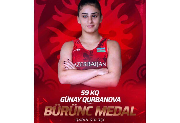 Azerbaijani athlete wins bronze medal at European Wrestling Championships