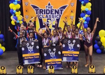 Antigua Elite Gymnastics Team Secures 16 Medals in Regional Debut, Finishes Second Overall