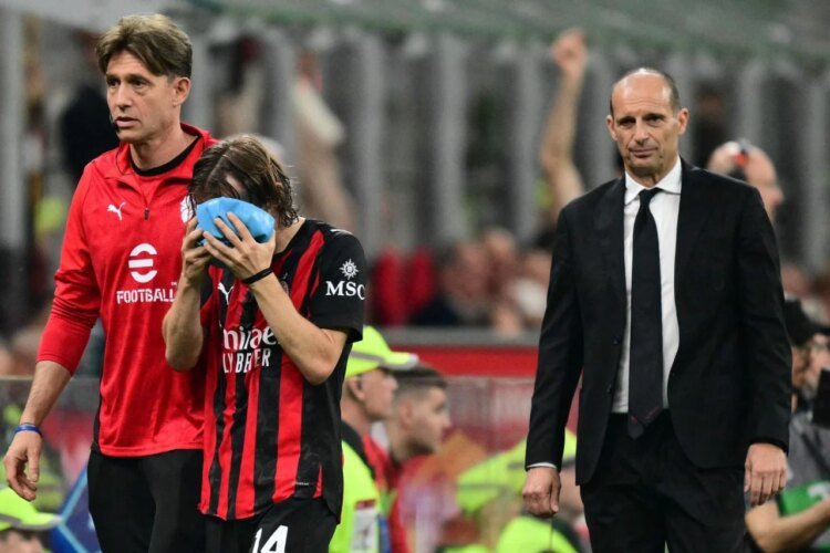 Slobodna Dalmacija – San Siro is silent! Modrić suffered a heavy head-on collision, came out dazed and shaken