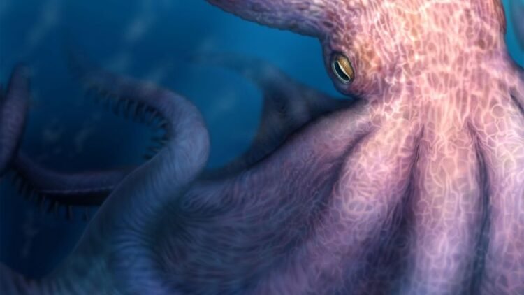 Giant octopus was a top predator 100 million years ago