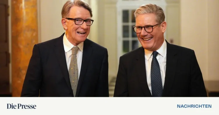 New details about the Epstein affair concern Starmer – DiePresse.com