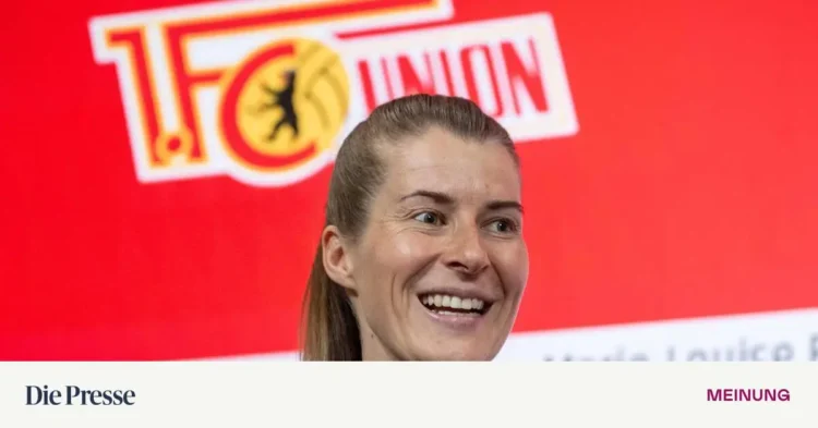 The only right answer to internet hate: More Marie-Louise Etas in football – DiePresse.com