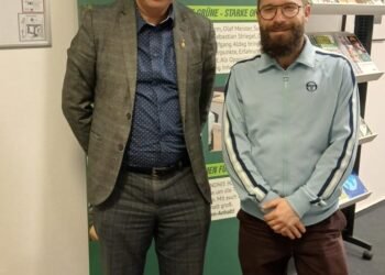 The representative of the Polisario Front in Saxony is received at the headquarters of the regional parliament of the region