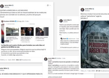 IN DEPTHInsults and threats. Milei spread almost 1,000 messages against journalism on her social networks during EasterBy Martín Rodríguez Yebra