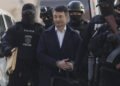 The first footage of the extradition of ex-deputy head of the SIS Alexandru Balan from Romania to Moldova
