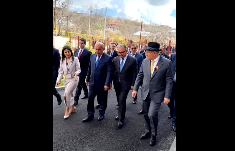 Prime Minister Nikol Pashinyan is in Aragatsotn Marz on a working visit 10:55, April 22
