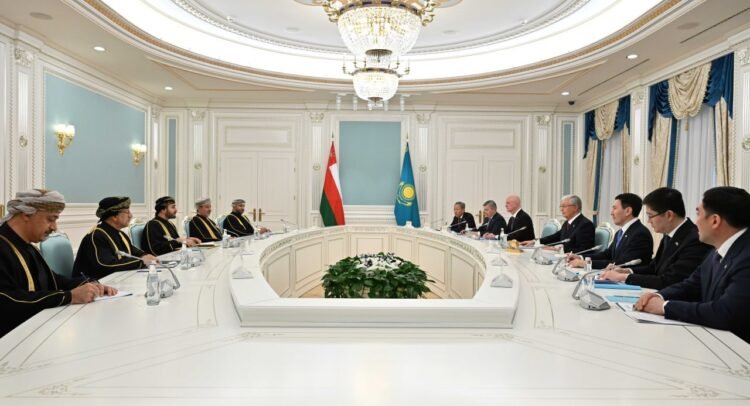 Kazakhstan, Oman discuss expanding cooperation in energy, logistics and agriculture