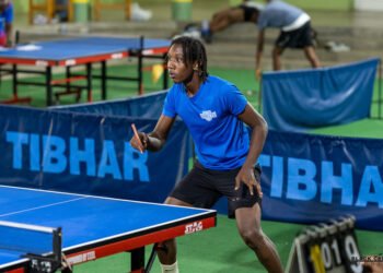 Kimoni Shoy Represents SVG with Pride at Regional Table Tennis Championships