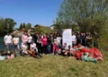 In an environmental action, students and divers cleaned the Una river in Bihać