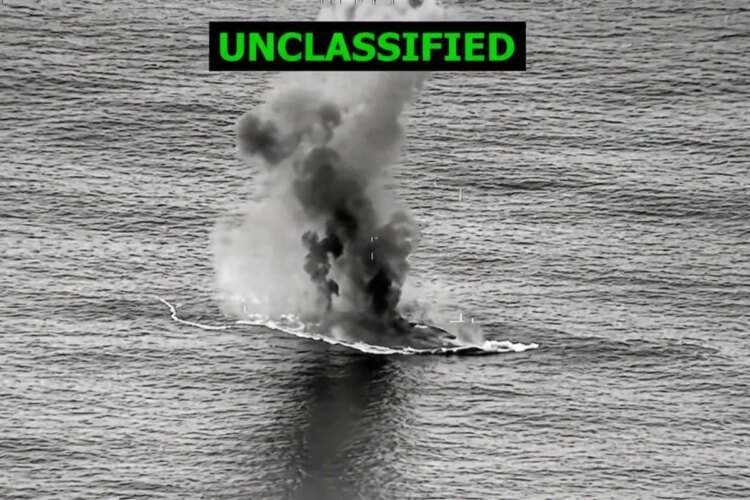 Operation Southern Lance | Another drug boat destroyed in the eastern Pacific is reported and there are already more than 180 dead