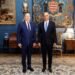 Prince Albert II welcomes Alain Berset in Monaco ahead of Monaco’s presidency of the Council of Europe
