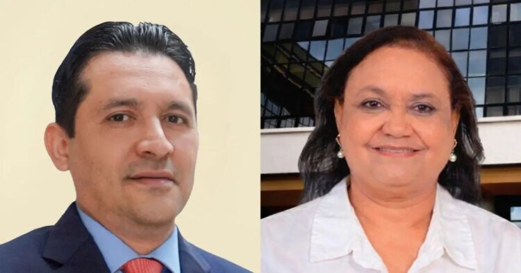 Mario Morazán and substitute magistrates of the ECJ present appeals for protection before the CSJ