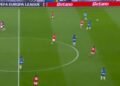 The most unusual goal against, almost from the middle of the field, in the Europa League