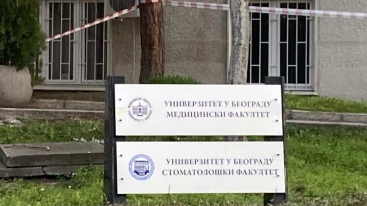 The acting dean of the Faculty of Medicine in Belgrade resigned