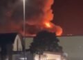 Fire at British air base housing US B-52 bombers involved in operations in Iran