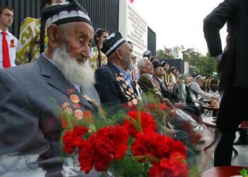 How many veterans of the Great Patriotic War are left in Tajikistan?