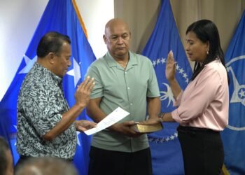 Teresa M. Filepin Sworn in as FSM National Government Representative to JEMCO – FSM Government