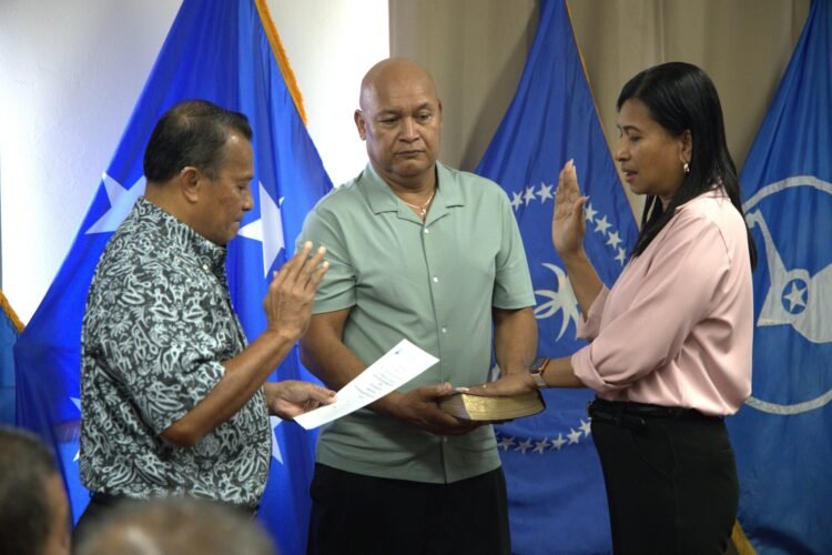 Teresa M. Filepin Sworn in as FSM National Government Representative to JEMCO – FSM Government