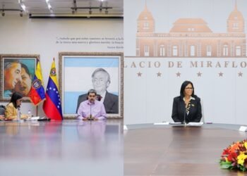 Delcy Rodríguez removed symbols of Néstor Kirchner from Miraflores