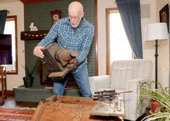 The trunk that held a piece of movie history