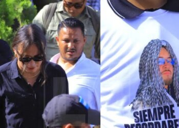 "“You left, Doña Mecha”: heartbreaking photos of Hernán Martínez’s funeral