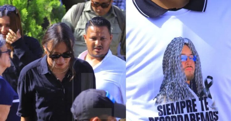 "“You left, Doña Mecha”: heartbreaking photos of Hernán Martínez’s funeral
