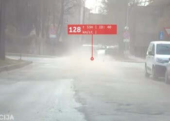 See: Latvian police officers chased a fifteen-year-old driving a BMW around Jelgava