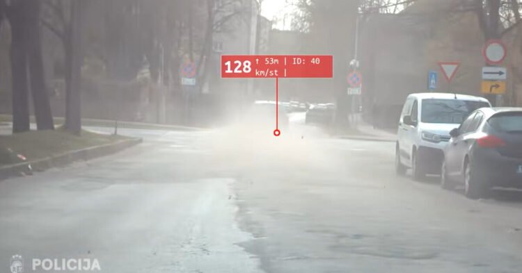 See: Latvian police officers chased a fifteen-year-old driving a BMW around Jelgava