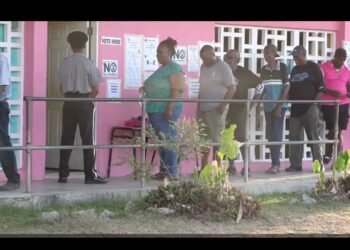 VIDEO: Voting underway in Barbuda