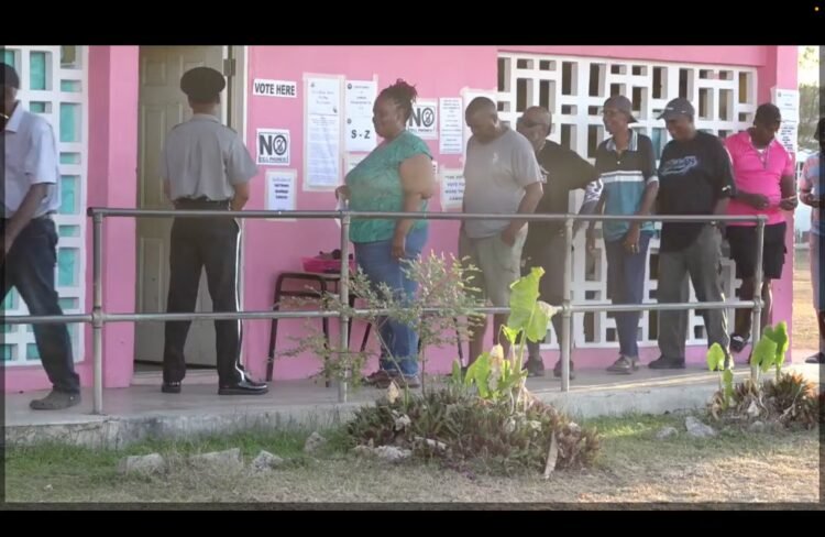 VIDEO: Voting underway in Barbuda