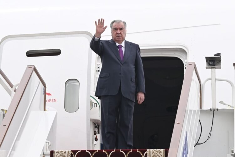 The President flew to Astana for the Regional Environmental Forum