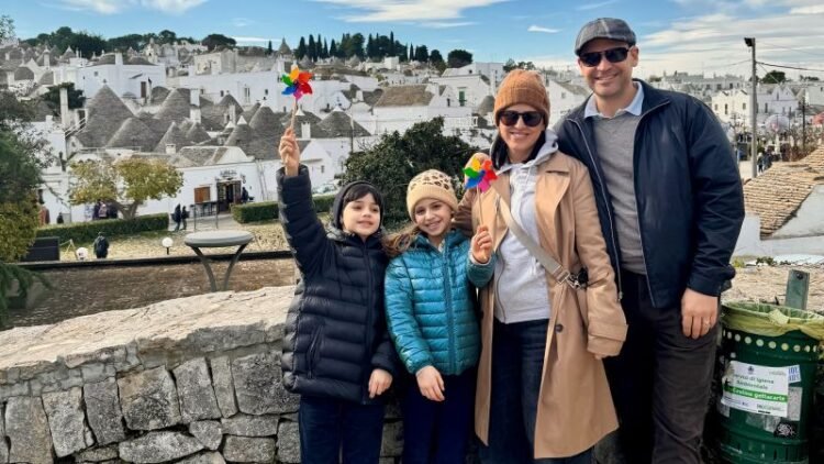 ‘We’re happier and more united’: Why this US couple say moving to Italy has been life-changing for their young family