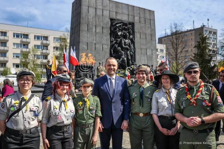 Warsaw Ghetto Uprising Marks 83rd Anniversary as President Attends Commemorations