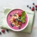 Red fruit smoothie bowl recipe on Foodit