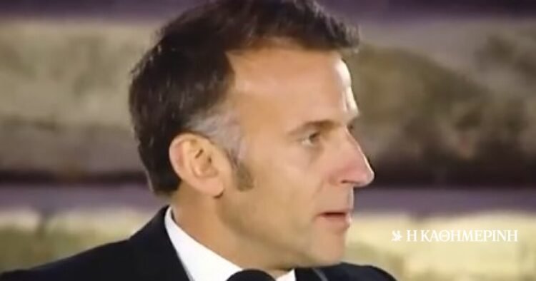 “You know”: Macron’s post about the visit to Athens