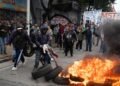 Tension in Avellaneda and on the Saavedra bridge due to a protest by picketers