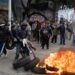 Tension in Avellaneda and on the Saavedra bridge due to a protest by picketers