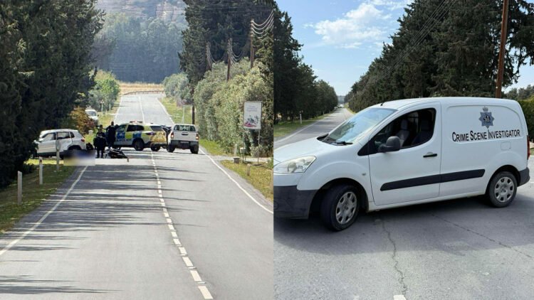 Akrotiri: Fatal traffic accident with a motorcyclist victim