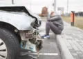 Road accident with a minor driver and a minor victim