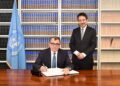 Azerbaijan signs UN Mediation Settlement Agreement Convention (PHOTO)