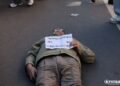 Gaspari, who was lying down, and the citizen who argued with Alen Simonyan were taken into custody